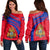 Cambodia Coat Of Arms Shoulder Sweater Cricket RLT7 - Wonder Print Shop