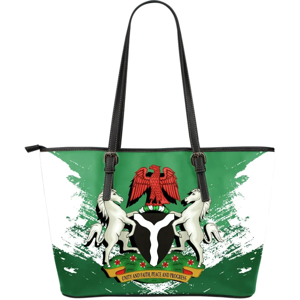 Nigeria Special Leather Tote RLT8 - Wonder Print Shop