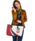 Serbia Leather Tote Bag Serbia Flag Red RLT7 - Wonder Print Shop