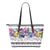 Colombia Cattleya Trianae 01 Leather Tote RLT7 - Wonder Print Shop