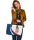 Serbia Leather Tote Bag Serbia Flag Blue RLT7 - Wonder Print Shop