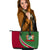 Suriname Leather Tote Bag Suriname Coat Of Arms and Flag Color RLT7 - Wonder Print Shop