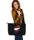 Latvia In Me Leather Tote - Special Grunge Style RLT6 - Wonder Print Shop