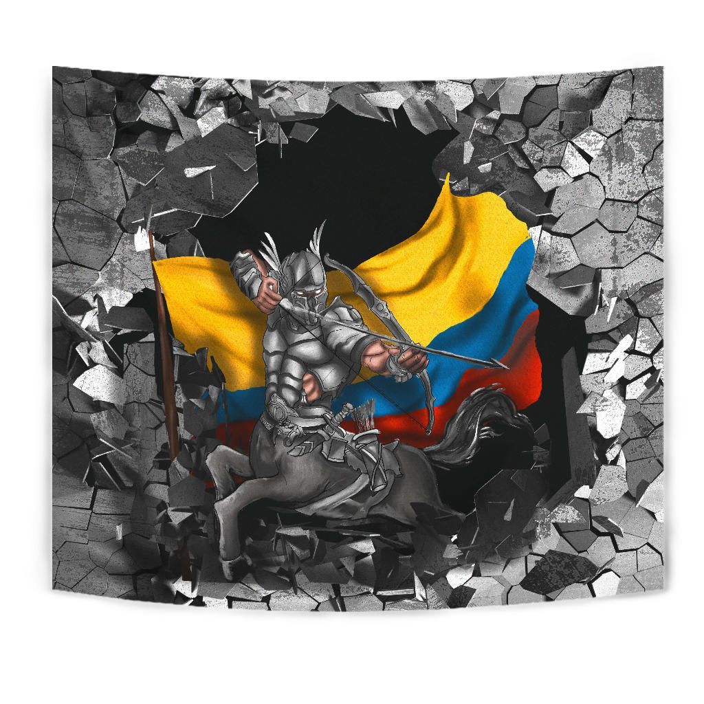 Knight Of Colombia Tapestry RLT7 - Wonder Print Shop