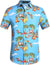 Christmas in July Hawaiian Shirt Santa On The Beach With Reindeers LT8 - Wonder Print Shop