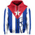 Join Hands with Cuba Zip Hoodie Free Cuba LT13 - Wonder Print Shop