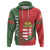 Hungary Hoodie Coat Of Arms Quarter Style RLT8 - Wonder Print Shop