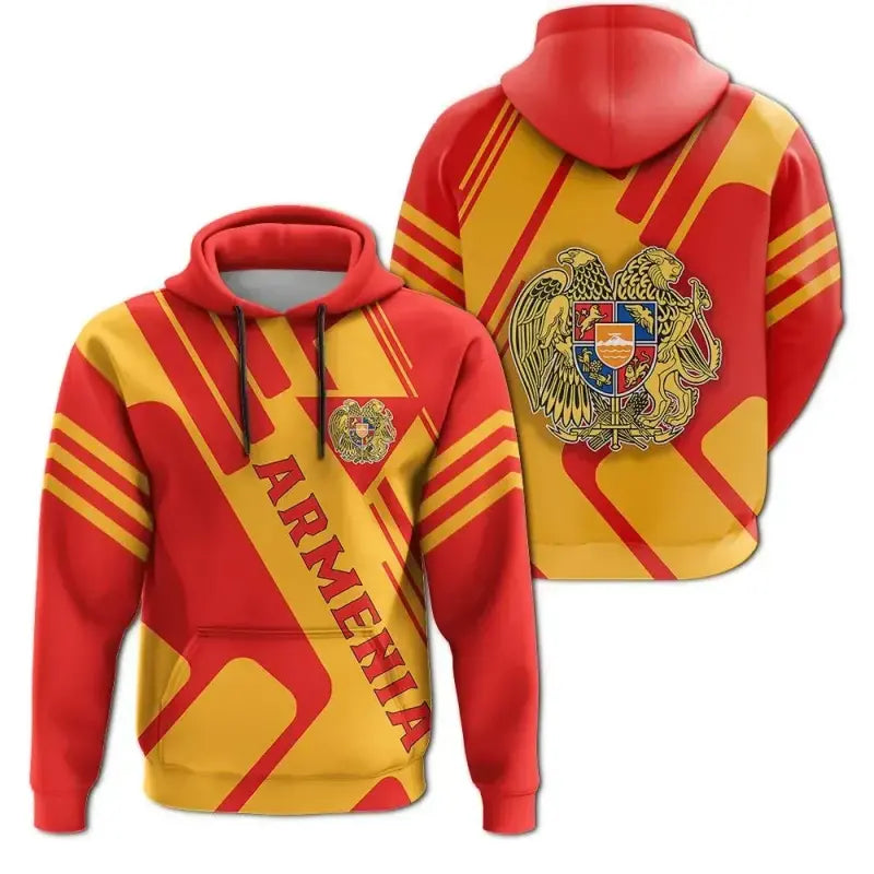 Armenia Hoodie Coat Of Arms Rockie RLT8 - Wonder Print Shop