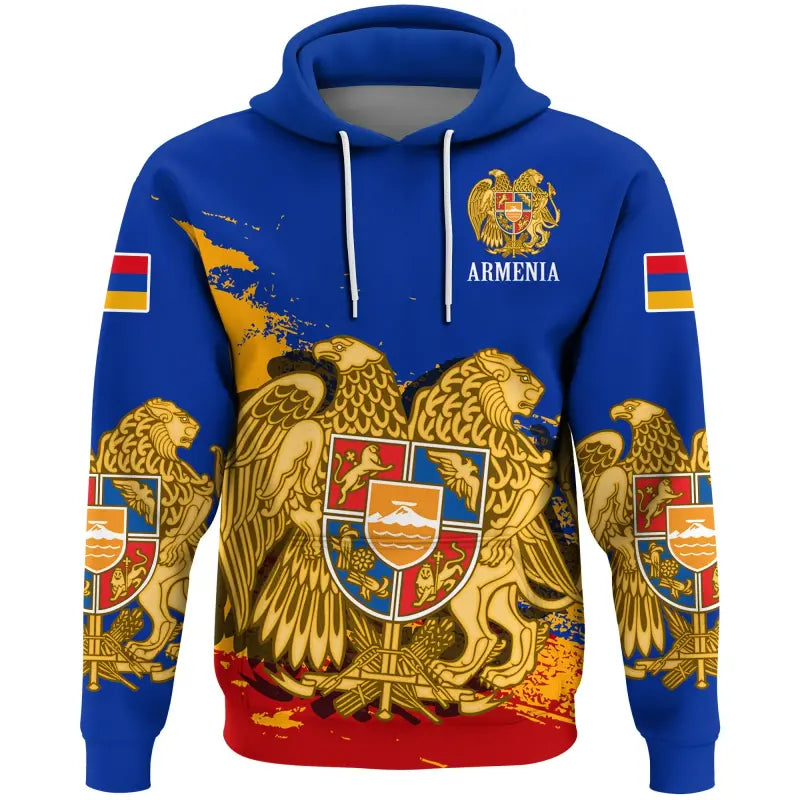 Special Armenia Hoodie Blue Version RLT8 - Wonder Print Shop