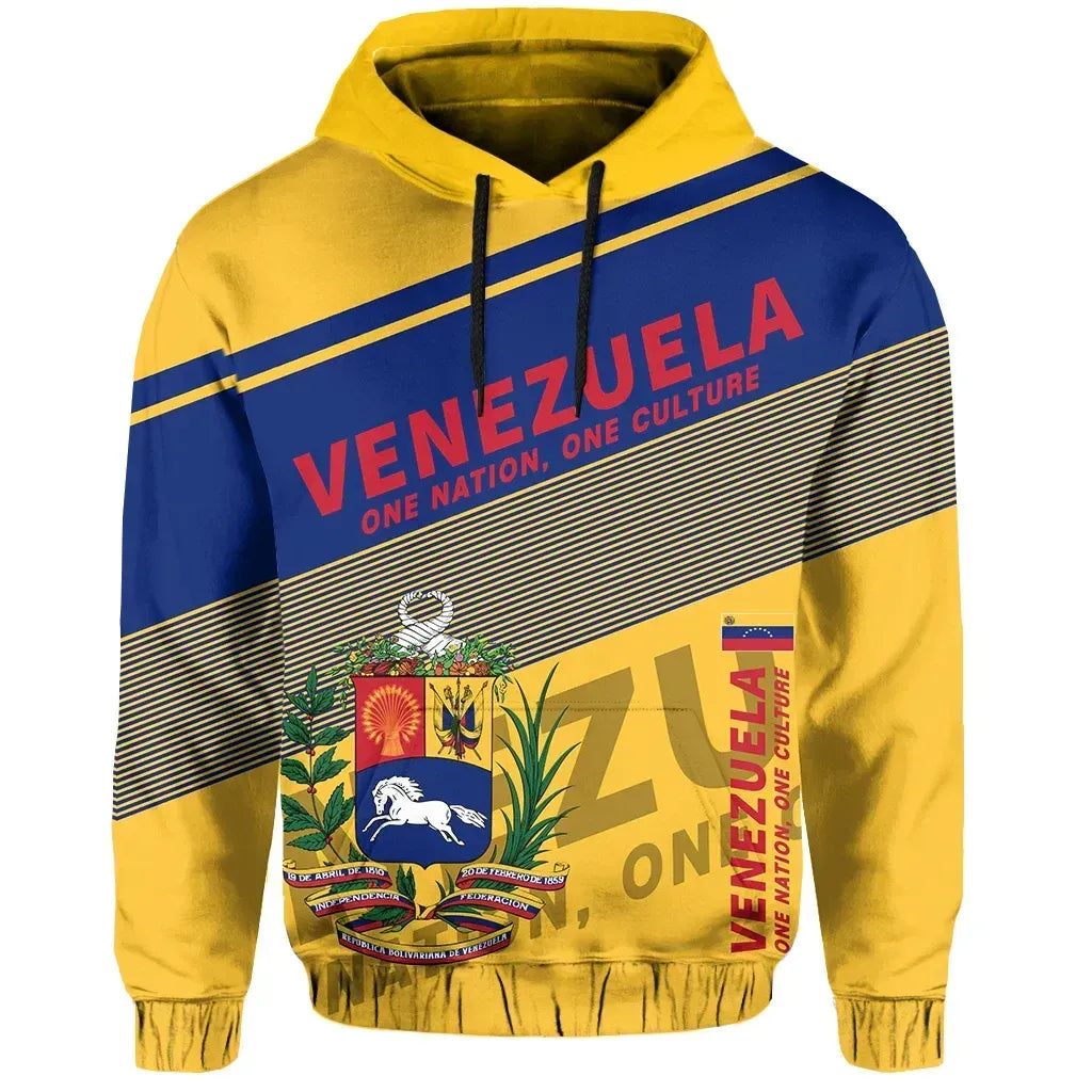 Venezuela Hoodie Flag Motto Limited Style RLT7 - Wonder Print Shop