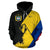 Colombia Special Grunge Flag Pullover Hoodie RLT7 - Wonder Print Shop