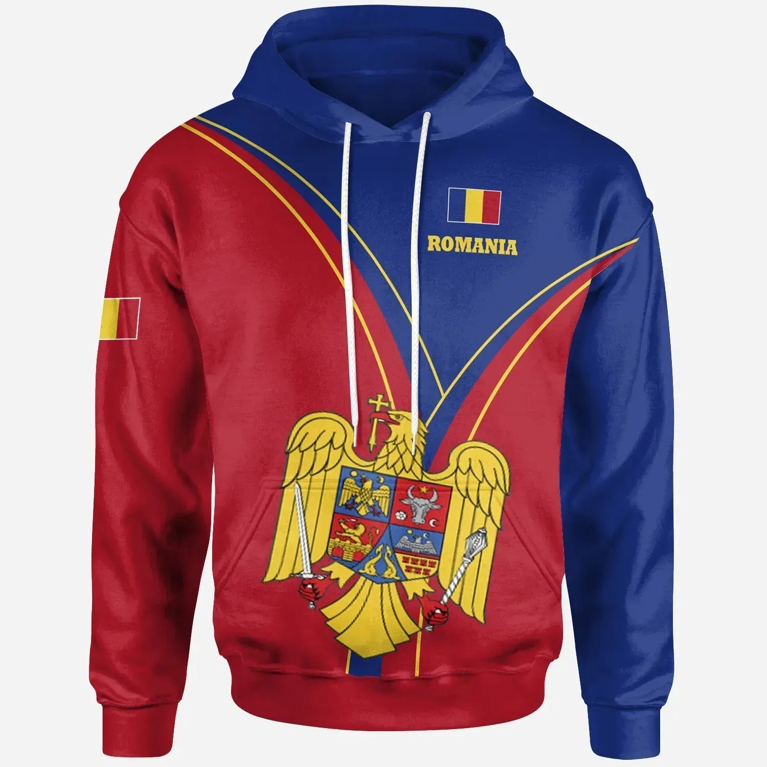 Romania Hoodie Romanian Pride RLT13 - Wonder Print Shop