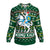 Lithuania Christmas Hoodie Green RLT6 - Wonder Print Shop