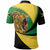 Jamaica Lion Polo Shirt Coat Of Arms Storm Style LT13 - Wonder Print Shop