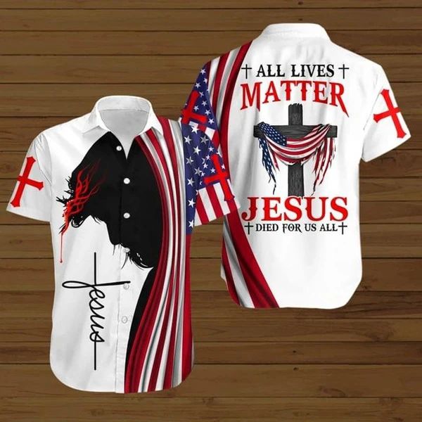 Jesus Hawaiian Shirt God Christ Religion LT13 - Wonder Print Shop