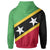 Saint Kitts and Nevis Hoodie Saint Kitts and Nevis Flag Style LT13 - Wonder Print Shop