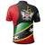 Saint Kitts and Nevis Polo Shirt Saint Kitts and Nevis Flag LT13 - Wonder Print Shop