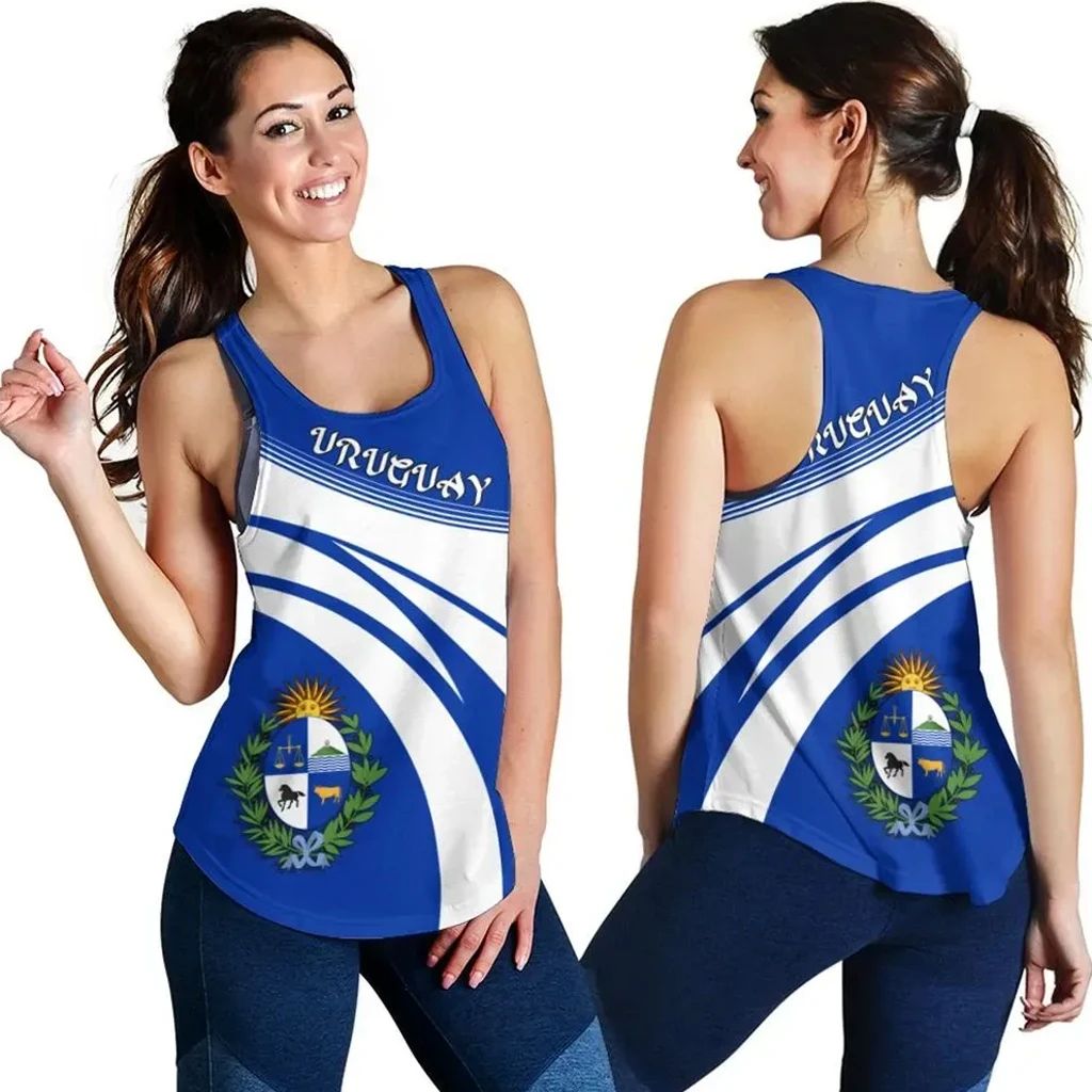 Uruguay Women Racerback Tank Style Fresh LT13 - Wonder Print Shop