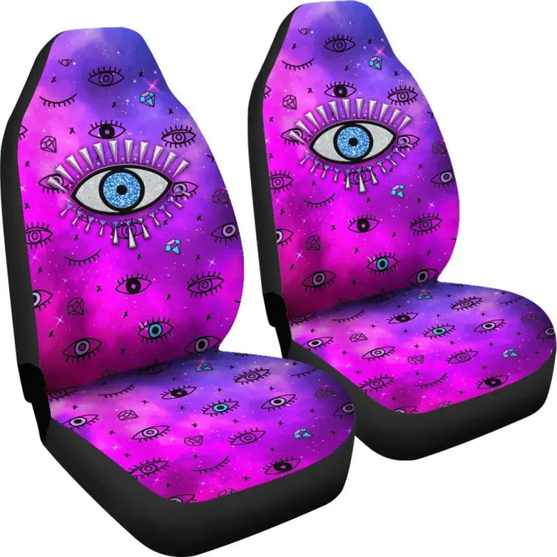 car-seat-cover-evil-eye-car-seat-covers-simple-style-pink