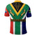 South Africa Springboks Mix African Patterns Polo Shirt LT20 - Wonder Print Shop