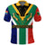 South Africa Springboks Mix African Patterns Polo Shirt LT20 - Wonder Print Shop