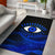 Area Rug - Evil Eye Area Rug Original Style - Blue LT8 - Wonder Print Shop