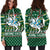 Lithuania Christmas Hoodie Dress - Green RLT6 - Wonder Print Shop