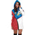 Serbia Women Hoodie Dress White Eagle Version RLT7 - Wonder Print Shop