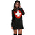 Switzerland Hoodie Dress RLT13 - Wonder Print Shop