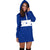 Honduras Flag with Coat of Arms Hoodie Dress RLT8 - Wonder Print Shop