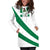 Nigeria Special Flag Hoodie Dress RLT8 - Wonder Print Shop