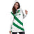 Nigeria Special Flag Hoodie Dress RLT8 - Wonder Print Shop