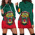 Cameroon Hoodie Dress Lion RLT7 - Wonder Print Shop