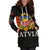 Latvia - United Women's Hoodie Dress RLT6 - Wonder Print Shop