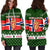 Norway Christmas Hoodie Dress RLT7 - Wonder Print Shop