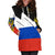 Russia Hoodie Dress Original Flag RLT12 - Wonder Print Shop