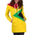 Guyana Hoodie Dress Babarian (Yellow) RLT8 - Wonder Print Shop