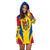 Moldova Hoodie Dress Action Flag A15 RLT13 - Wonder Print Shop