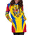 Moldova Hoodie Dress Action Flag A15 RLT13 - Wonder Print Shop