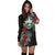 Costa Rica Hibiscus Hoodie Dress RLT13 - Wonder Print Shop