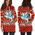 Lithuania Christmas Hoodie Dress - Red RLT6 - Wonder Print Shop