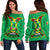 Guyana Hoodie Dress Flag Warriors RLT8 - Wonder Print Shop