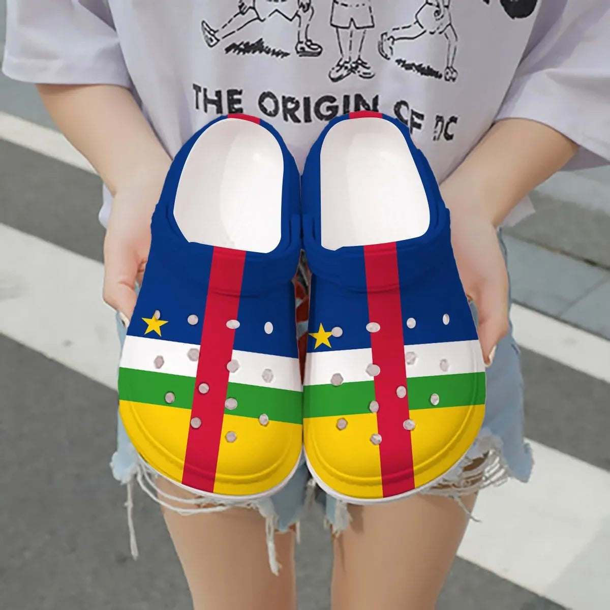 central-african-flag-clog