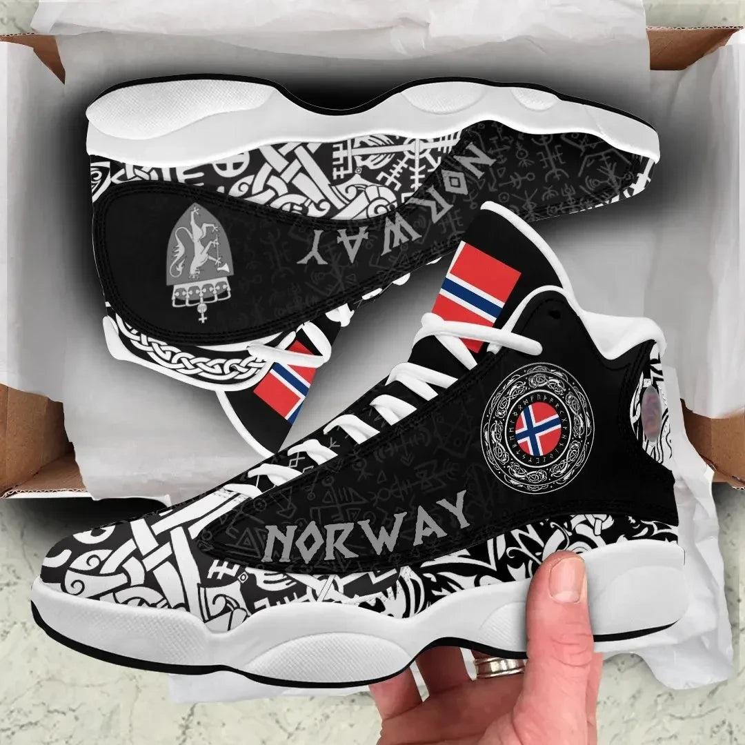 viking-norway-coat-of-arms-high-top-sneakers-shoes