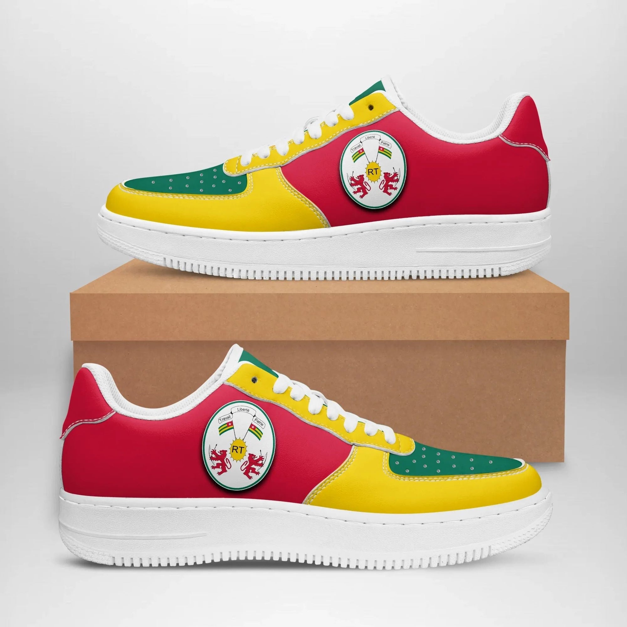 Togo Sneakers Like Air Force 1 (Women/Men) RLT13 - Wonder Print Shop