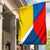 Wonder Print Shop Flag - Czech Republic Flag With Ukraine Flag RLT13 - Wonder Print Shop