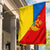 Wonder Print Shop Flag - Montenegro Flag With Ukraine Flag RLT13 - Wonder Print Shop