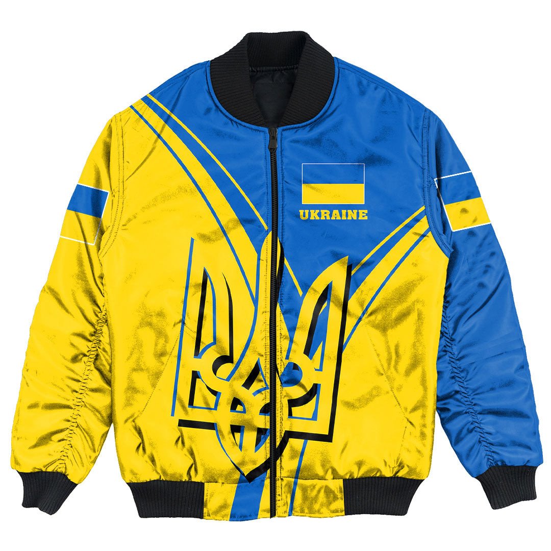 Ukraine Pride Bomber Jackets RLT7 - Wonder Print Shop