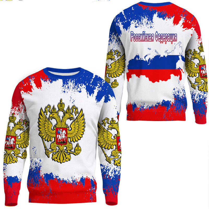 Russia Paint Style Sweatshirts RLT12 - Wonder Print Shop