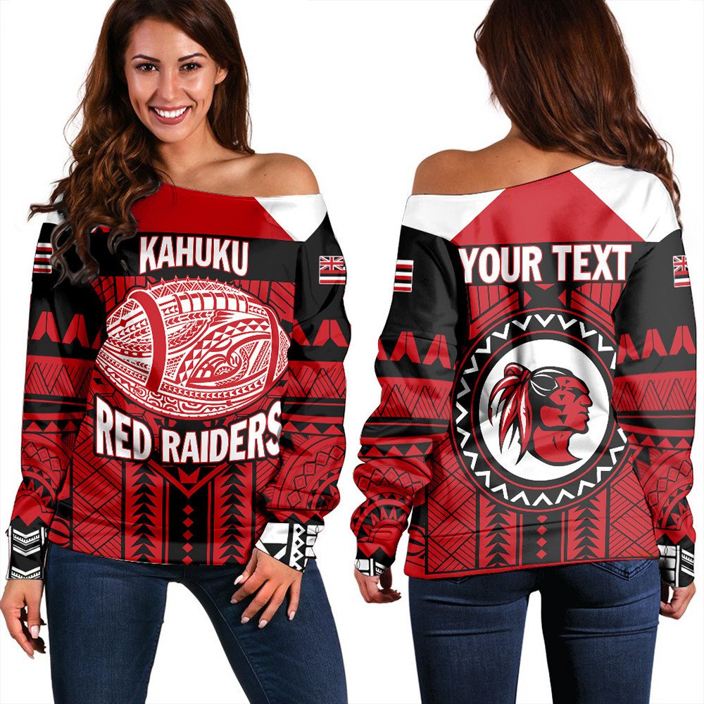 wonder-print-shop-sweatshirt-personalized-hawaiian-high-kahuku-red-raiders-football-women-off-shoulder